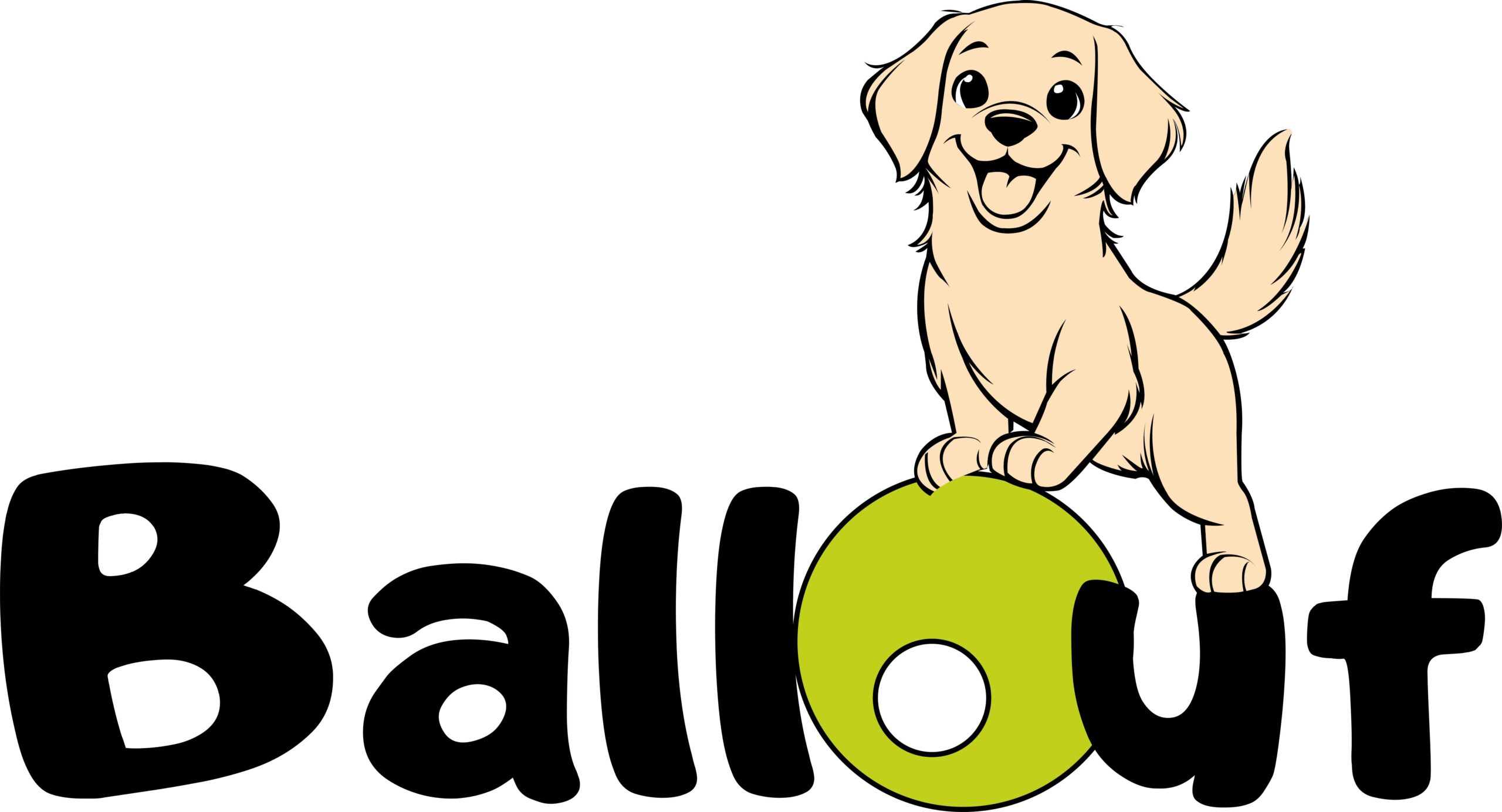 logo ballouf avec chien